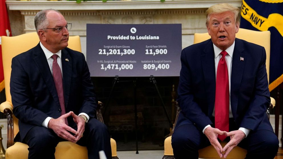 「特朗普」美国每天将检测500万人？ 特朗普不认账：我没说过