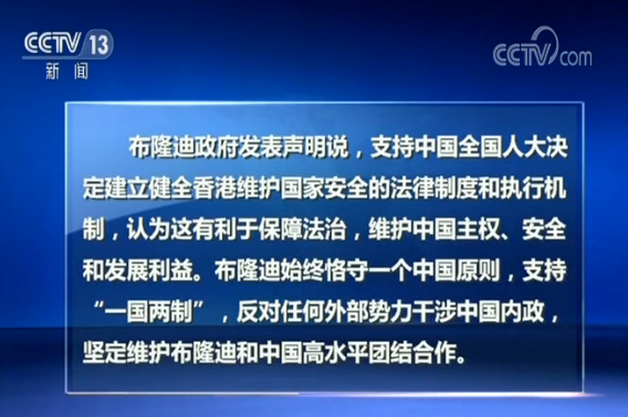 香港多国人士：涉港国安立法是中国维护主权重要举措