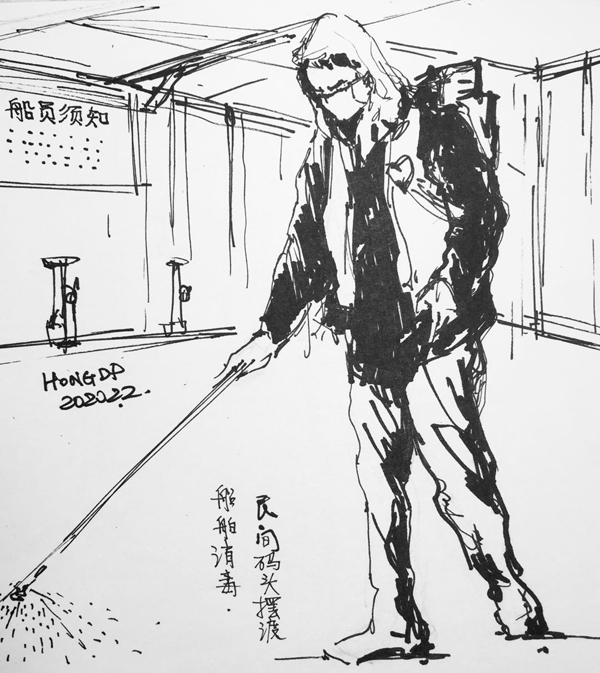 「疫」来，看看全民战“疫” 画出的温暖瞬间