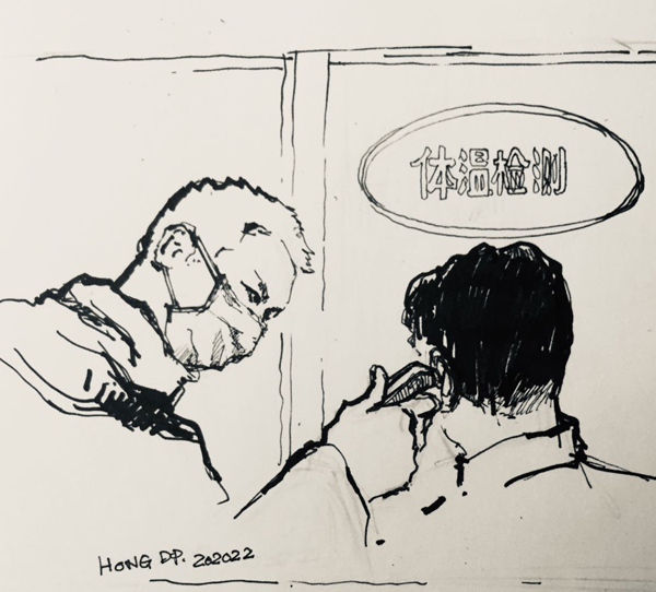 「疫」来，看看全民战“疫” 画出的温暖瞬间