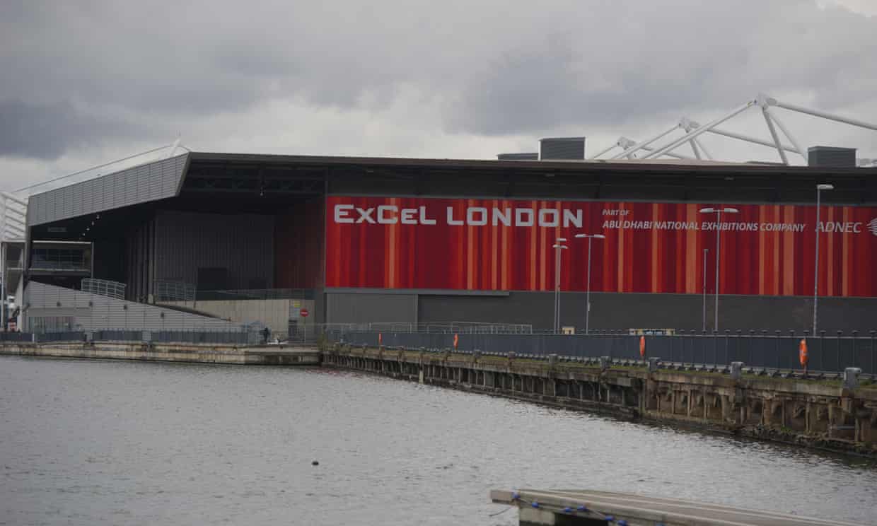 「央视新闻」英国伦敦奥运场馆或将被改造成“方舱医院”