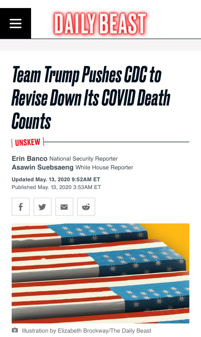 死亡北美观察丨利益驱动无所不为 特朗普被曝企图操控新冠死亡统计