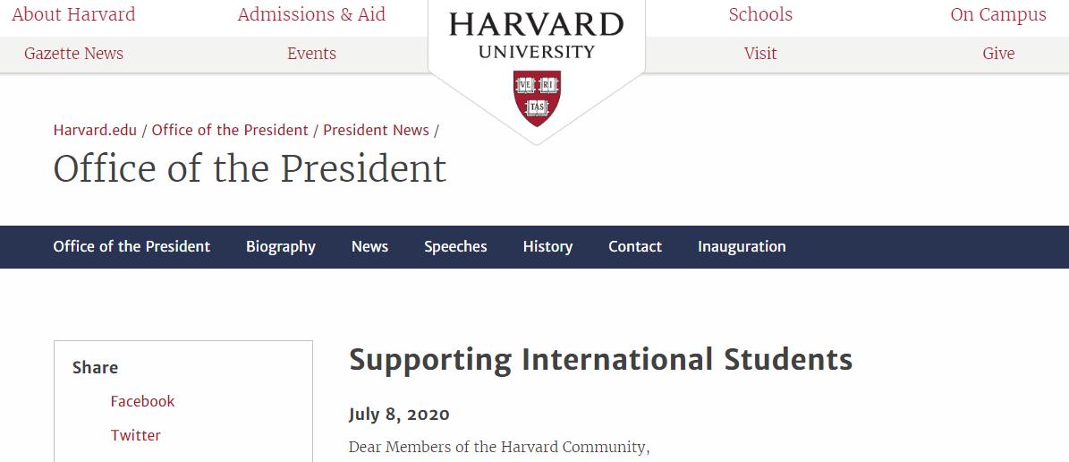 众怒|特朗普政府留学新规惹众怒 在美留学生目前境况如何