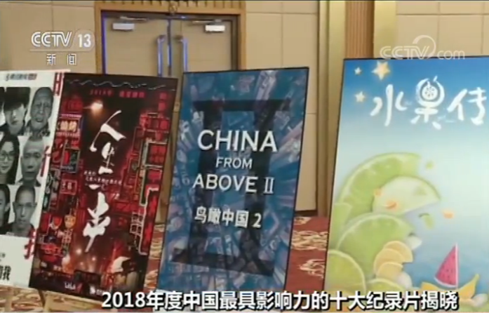 2018年度中国最具影响力的十大纪录片揭晓 