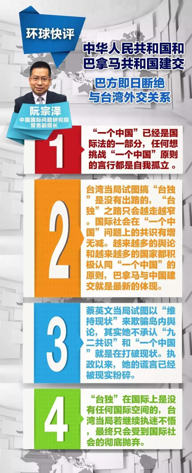 解读| 巴拿马与台湾“断交” 台湾对外关系面临骨牌效应_新闻_央视网(cctv.com)