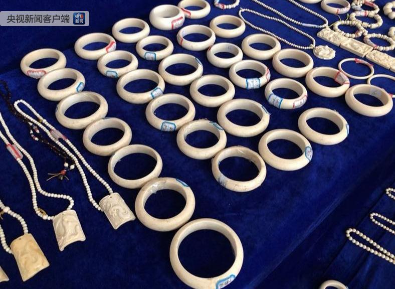 打击网络非法交易 云南森林公安收缴1927件象