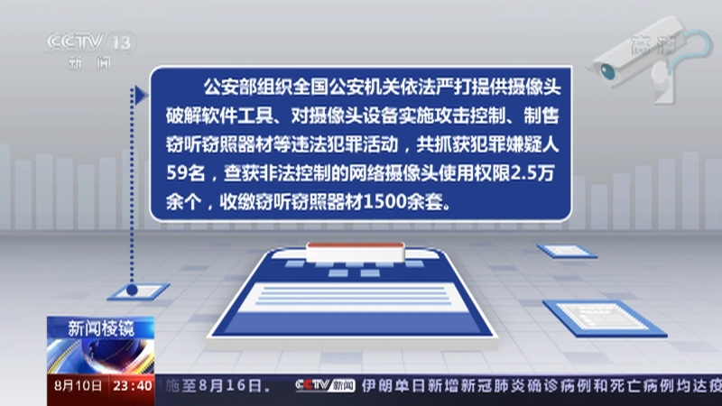 [24小时]四部门联手出击 严打摄像头偷窥黑产_CCTV节目官网-CCTV-13_央视网(cctv.com)