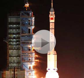 Full Video: China successfully launches unmanned spacecraft Shenzhou-8