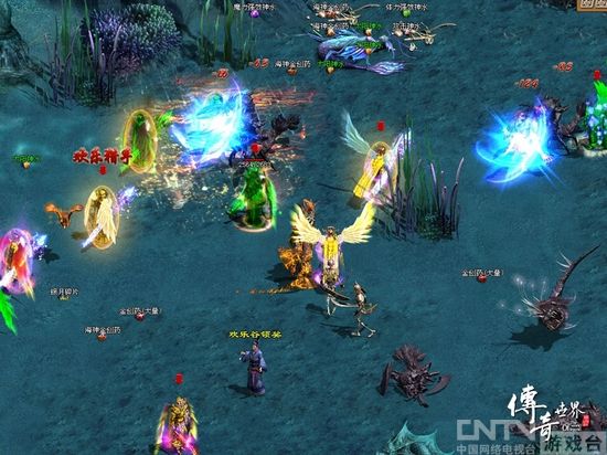 关灯模式也疯狂《传奇世界》PK乐无穷_厂商新