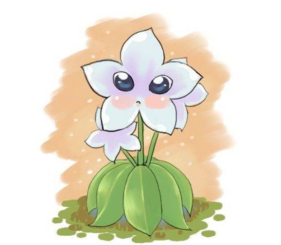 可爱花朵原画第一波俏丽植物只为萌到你_内容填充_CNTV游戏