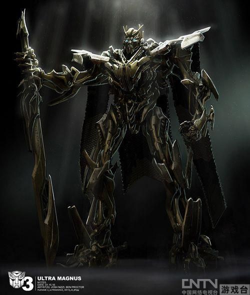 帅到掉渣!《变形金刚3》机体设计图欣赏