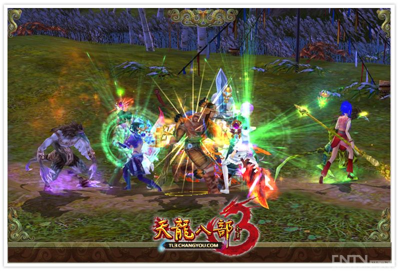 必杀技曝光 天龙八部3兵圣奇阵血战视频