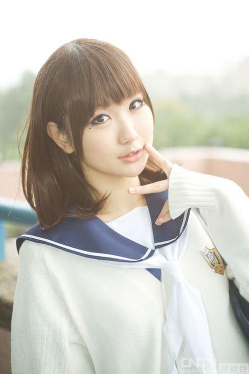 《爱相随》清纯宁宁学姐Cosplay欣赏_单机游