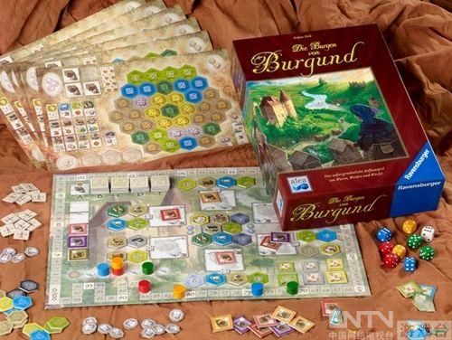 策略桌游《勃艮第的城堡》已在美国上市!