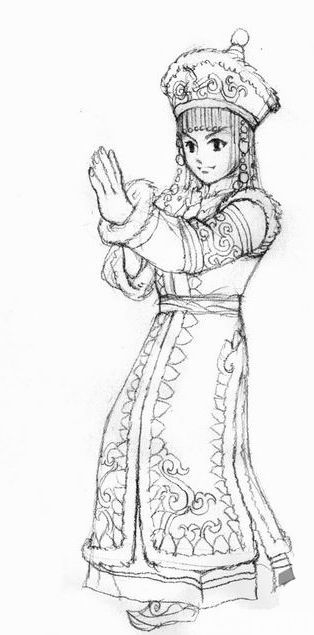 《还珠格格》网游版人物原画曝光 尔泰、塞娅