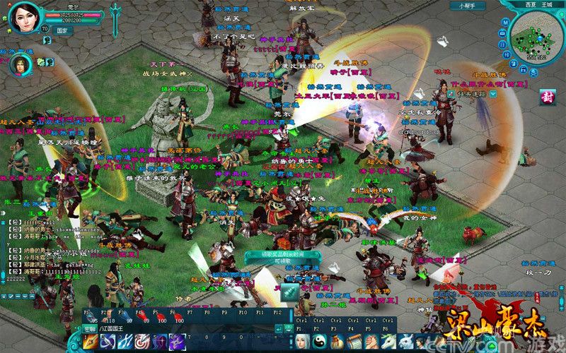 开服爆棚 《梁山豪杰》百万大军战火绵延_厂商