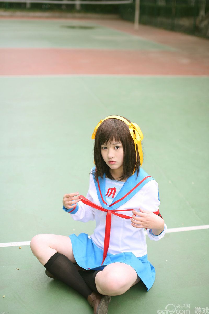 团长大人的萌动诱惑!<em>江南妹子</em>COS凉宫春日_