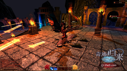 勇闯地下城!《奇迹归来》再现经典场景_网页游戏