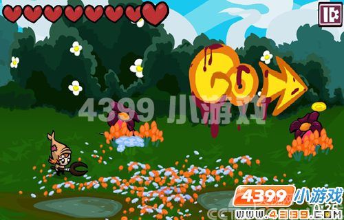 4399《追逐偷鸡贼》农场男孩大战章鱼怪_网页