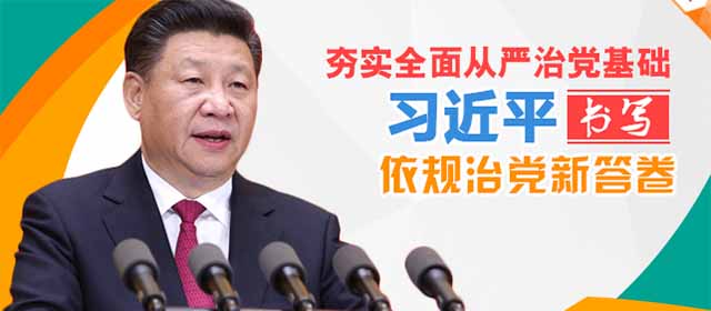 习近平书写依规治党新答卷