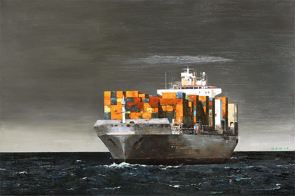 高清图集】海上丝绸之路——冯少协油画欣赏_央博_央视网(cctv.com)