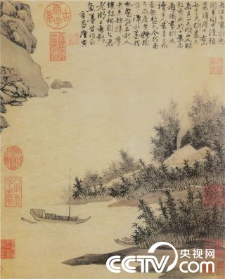 央视画廊】传世墨迹——唐伯虎山水系列_央博_央视网(cctv.com)