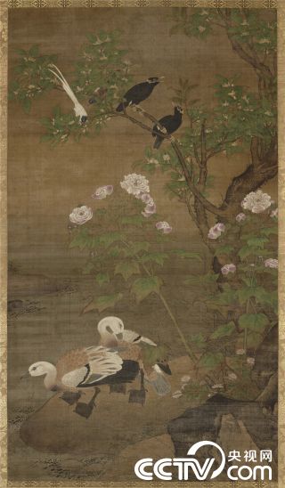 央视画廊】传世墨迹——锦衣卫吕纪四季花鸟图_央视网(cctv.com)
