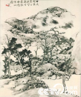 央视画廊】传世墨迹——清·八大山人《花鸟山水册》_央视网(cctv.com)