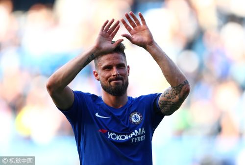 英超-吉鲁头球破门定胜局 切尔西主场胜利物浦