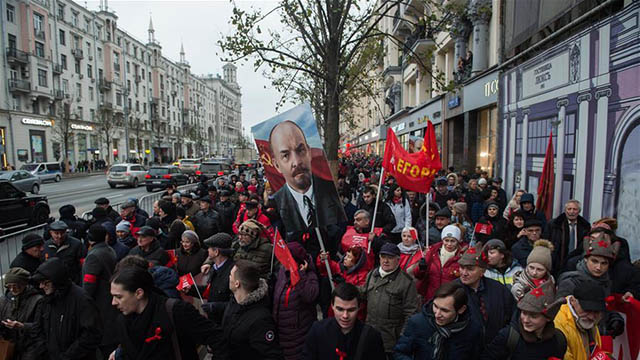 俄罗斯纪念十月革命100周年