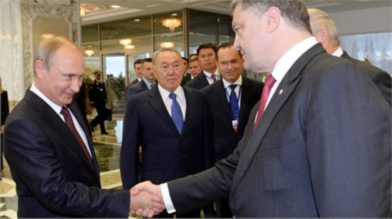 La rencontre entre Poutine et Porochenko ne donne rien