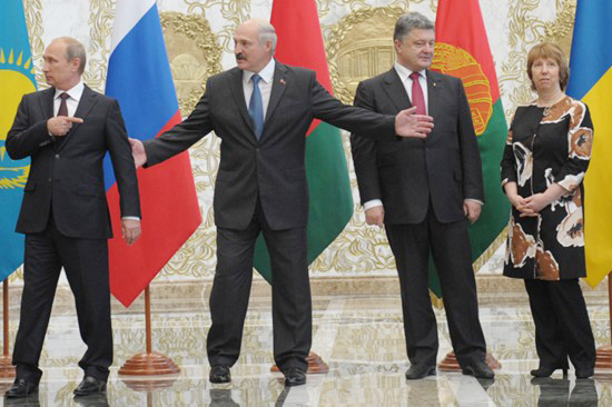 La rencontre entre Poutine et Porochenko ne donne rien