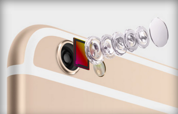 iPhone 6/6 Plus配备全新iSight摄像头