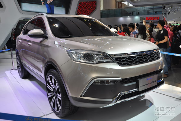 曝长丰猎豹CS10内饰效果图 布局较为传统_汽