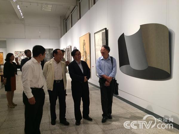第十二届全国美展综合材料绘画作品展在河北