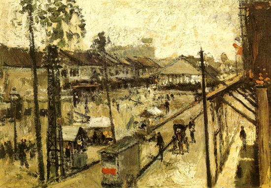 纯正的探索--颜文梁的海外风景画_书画_央视网