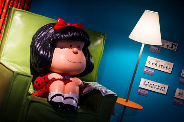 Famoso personaje argentino de tiras c&oacute;micas, Mafalda, cumple 50 a&ntilde;os