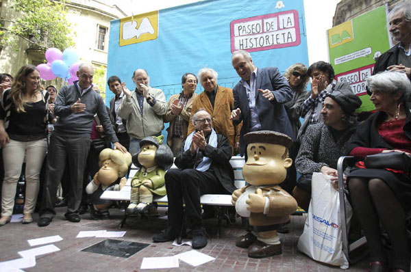 Famoso personaje argentino de tiras c&oacute;micas, Mafalda, cumple 50 a&ntilde;os