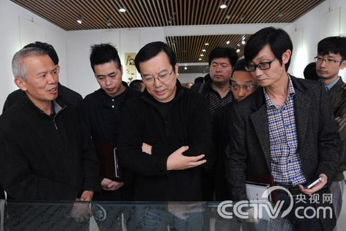 重庆市十大青年书法家作品展在京开幕_书画