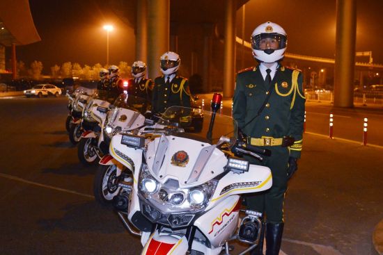 国宾摩托车护卫队复出 采用自主品牌车型