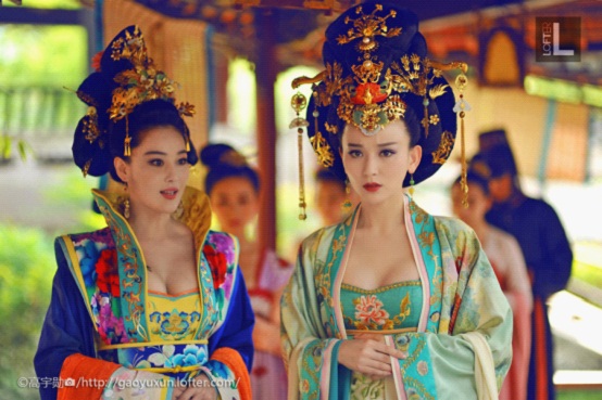 武媚娘尼姑造型背面照LOFTER独家曝光