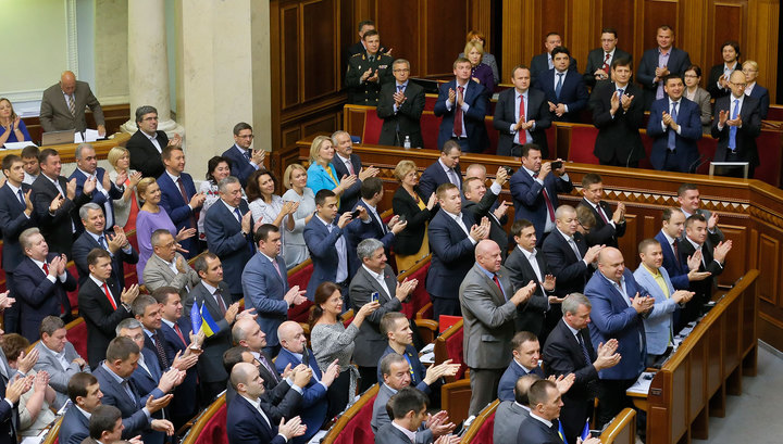 Верховная рада Украины объявила Россию страной-агрессором
