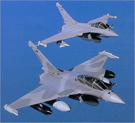 法国空军的阵风战机(资料图)