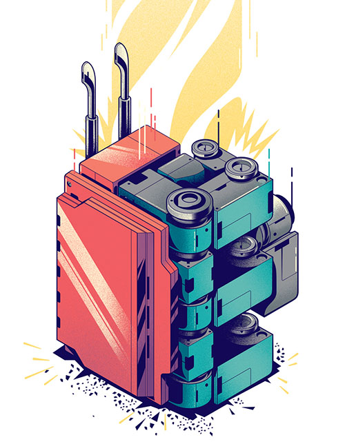 炫酷的机械主题字体_书画_央视网(cctv.com)