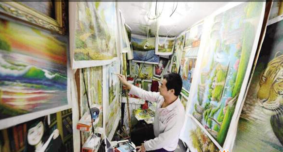 市场新老交替行业洗牌不定 厦门油画产业路在