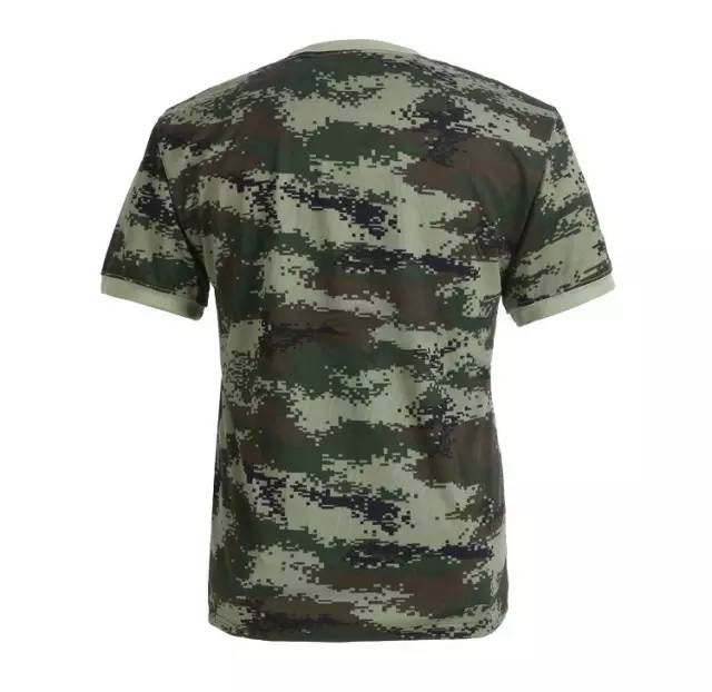 07式作训服（背面） 