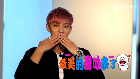 黄子韬做客酷我音乐有声有色 自曝是爱哭的少