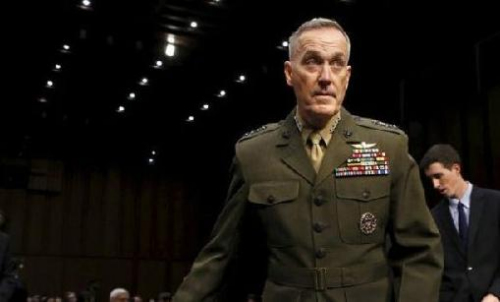 资料图片:美军参谋长联席会议新任主席邓福德。