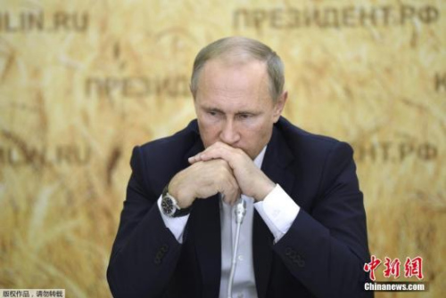 资料图:俄罗斯总统普京。