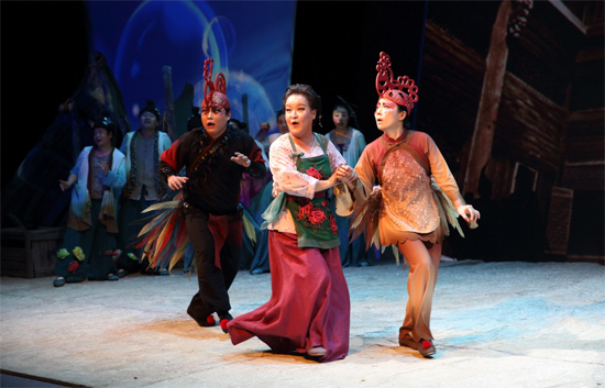 国家大剧院原创儿童歌剧《渔公与金鱼》上演_